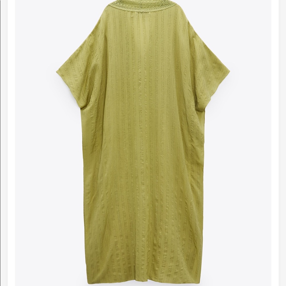 Zara Embroidered Long Dress - Picture 7 of 12